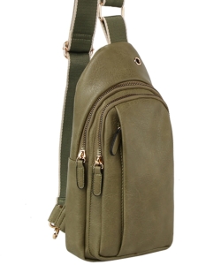 Fashion Strap Sling Bag Backpack JYM-0433 SAGE